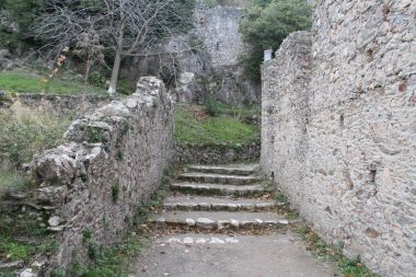 Mystra şehir anıtlar