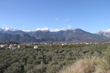 Yunanistan antik Sparta'da kalıntıları