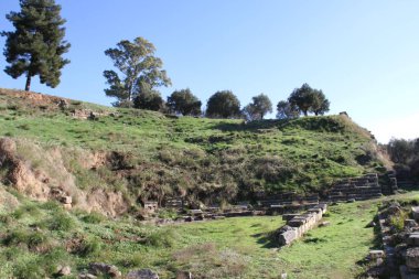 Yunanistan antik Sparta'da kalıntıları