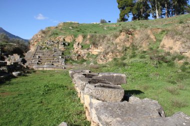 Yunanistan antik Sparta'da kalıntıları
