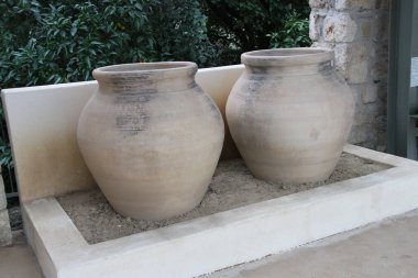 Sparti, Yunanistan: 12/1/2017: zeytinyağı Müzesi