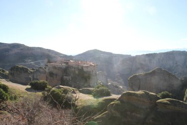 Meteora, Yunanistan, Monastries, yakın çekim