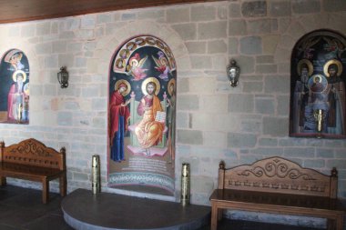Meteora, Yunanistan, Monastries, yakın çekim