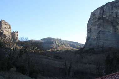 Meteora, Yunanistan, Monastries, yakın çekim