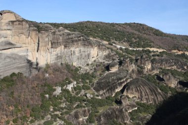 Meteora, Yunanistan, Monastries, yakın çekim