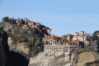 Meteora, Yunanistan, Monastries, yakın çekim