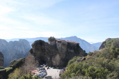 Meteora, Yunanistan, Monastries, yakın çekim