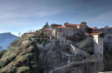 Meteora, Yunanistan, Monastries, yakın çekim