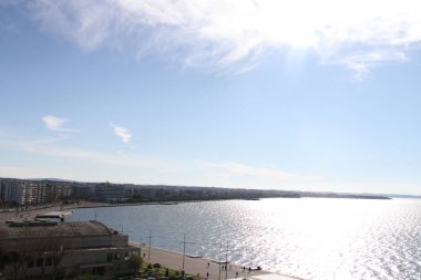 Thessolaniki Kasabası Görünümü, Yunanistan