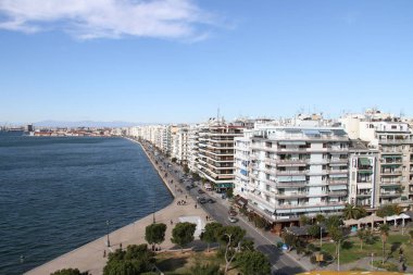 Thessolaniki Kasabası Görünümü, Yunanistan