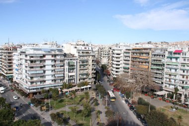 Thessolaniki Kasabası Görünümü, Yunanistan