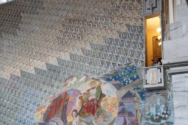 4/4/2017: Oslo, Norveç: Norveç şehir, Belediye Binası görünümünü