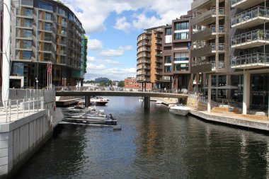7/5/2017: şehir Oslo, Norveç'in Oslo, Norveç, görünümü