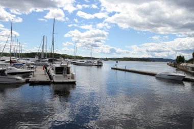 7/5/2017: şehir Oslo, Norveç'in Oslo, Norveç, görünümü