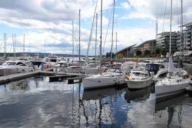 7/5/2017: şehir Oslo, Norveç'in Oslo, Norveç, görünümü