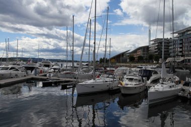 7/5/2017: şehir Oslo, Norveç'in Oslo, Norveç, görünümü