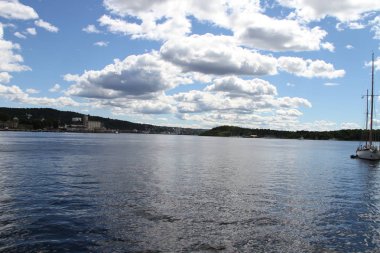 7/5/2017: şehir Oslo, Norveç'in Oslo, Norveç, görünümü