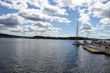 7/5/2017: şehir Oslo, Norveç'in Oslo, Norveç, görünümü