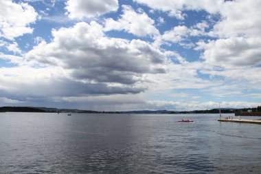 7/5/2017: şehir Oslo, Norveç'in Oslo, Norveç, görünümü