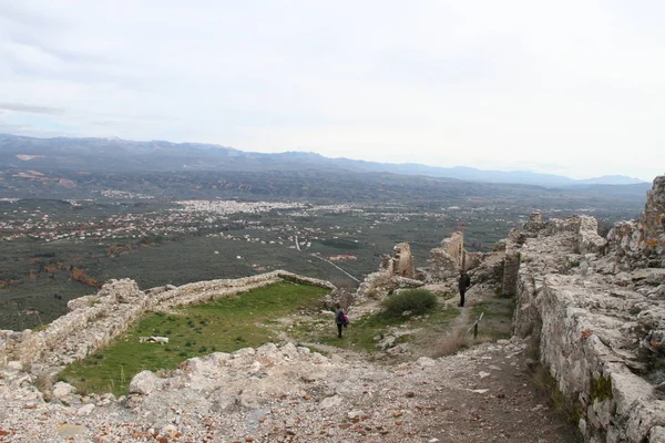 Monumentos Cidade Mystra — Fotografia de Stock