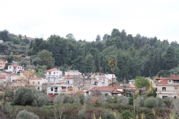 Ruínas Esparta Antiga Grécia — Fotografia de Stock