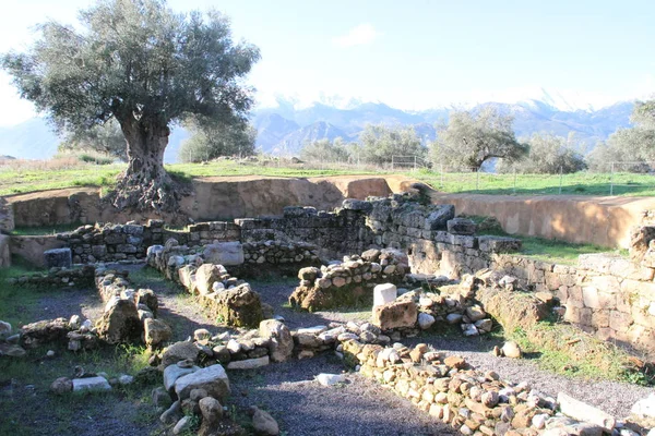 ギリシャの古代スパルタの遺跡 — ストック写真