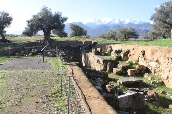 Ruins Ancient Sparta Greece — Stock Photo, Image