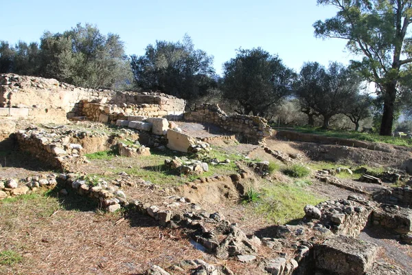 Ruins Ancient Sparta Greece — Stock Photo, Image