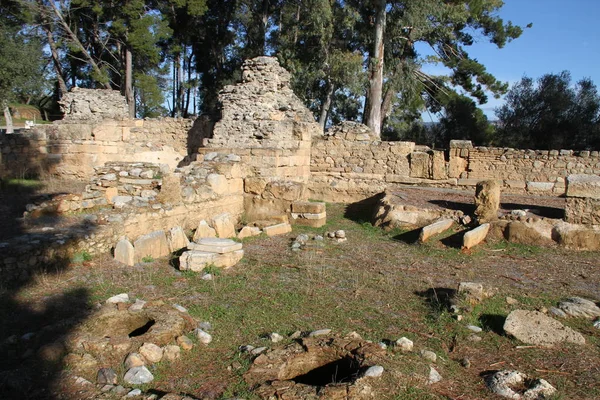Ruinas Antigua Esparta Grecia —  Fotos de Stock