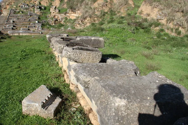 Ruins Ancient Sparta Greece — Stock Photo, Image