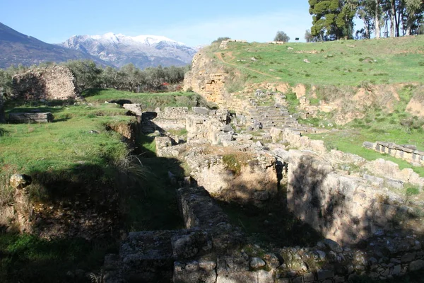 Ruins Ancient Sparta Greece — Stock Photo, Image