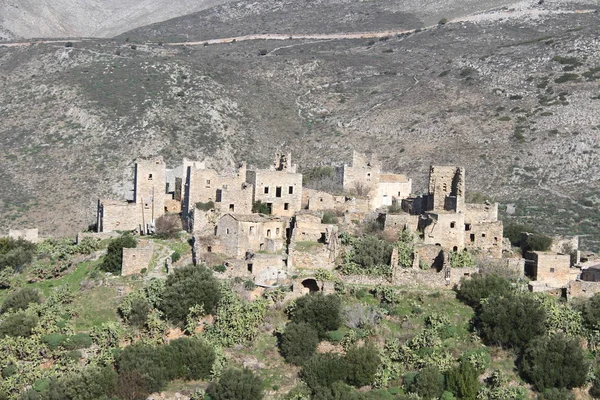 Città Vakhia Mani Grecia — Foto Stock