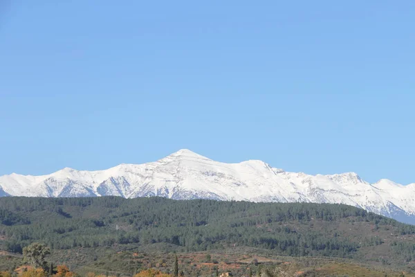 Montagne Intorno Sparta Peloponesse Grecia — Foto Stock