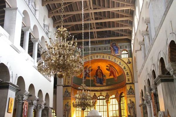Kościół Miasta Thessolaniki Grecja — Zdjęcie stockowe