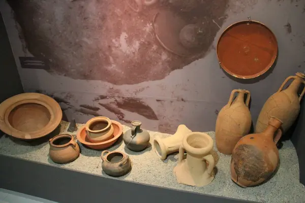 Oggetti Museo Salonicco Grecia — Foto Stock