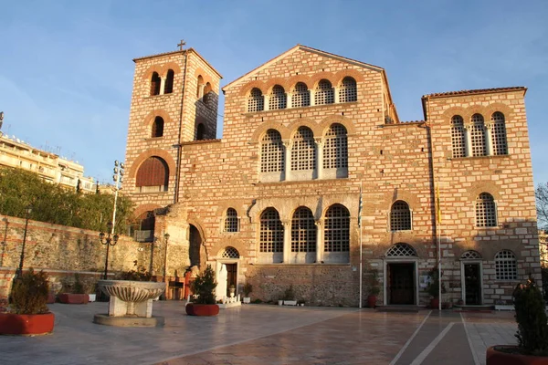 Kostel Města Thessolaniki Řecko — Stock fotografie