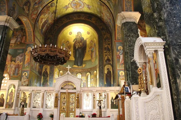 Igreja Cidade Thessolaniki Grécia — Fotografia de Stock