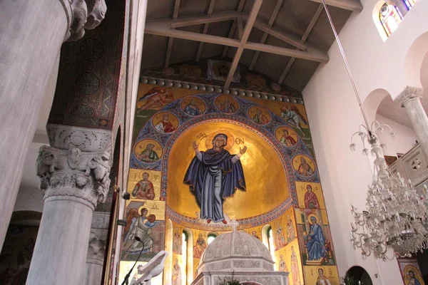 Igreja Cidade Thessolaniki Grécia — Fotografia de Stock