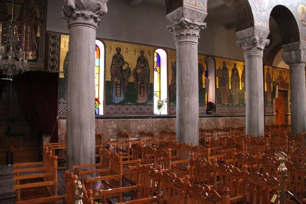 Igreja Cidade Thessolaniki Grécia — Fotografia de Stock