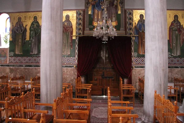 Церква Міста Thessolaniki Греція — стокове фото