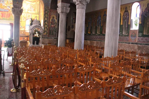 Igreja Cidade Thessolaniki Grécia — Fotografia de Stock