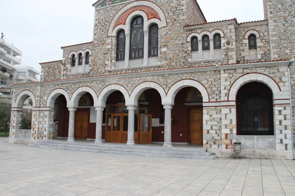 Vue Église Volos — Photo