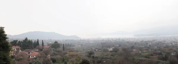 Uitzicht Stad Volos — Stockfoto