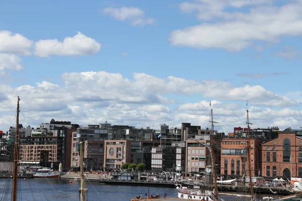 2017 Oslo Norway View City Norway City Docks — Stock Photo, Image