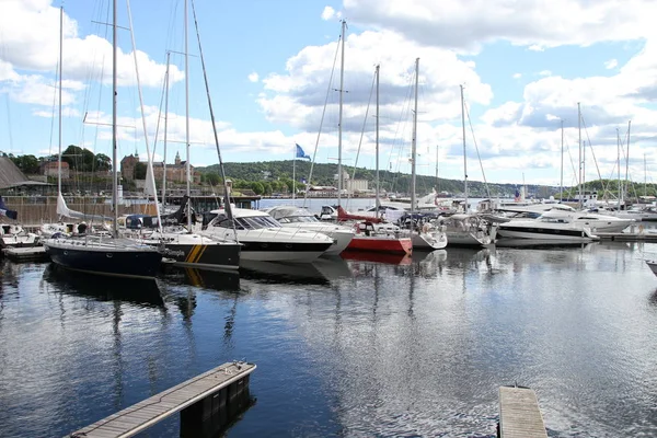 2017 Oslo Noruega Vista Cidade Oslo Noruega — Fotografia de Stock