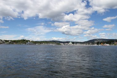 7/5/2017: şehir Oslo, Norveç'in Oslo, Norveç, görünümü