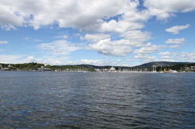 7/5/2017: şehir Oslo, Norveç'in Oslo, Norveç, görünümü