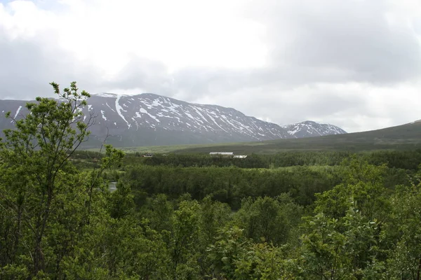 Alpi Lyngen Norvegia Montagne Fiordi — Foto Stock