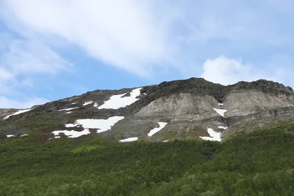 Lyngen Alpok Norvégia Hegyek Fjordok — Stock Fotó