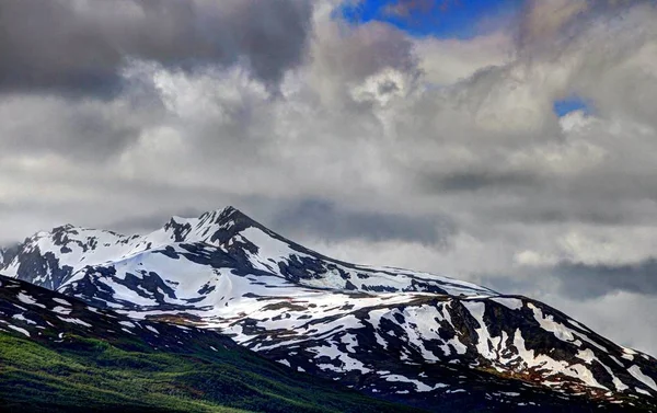 Lyngen Alps Norveç Dağlar Fiyortları — Stok fotoğraf